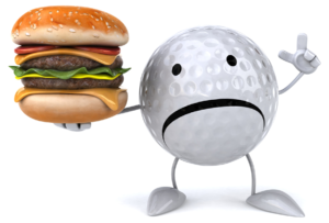golf et burger