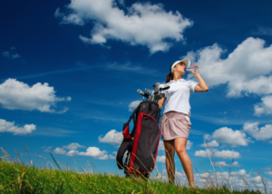 shydrater efficacement au golf
